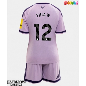 Newcastle United Malick Thiaw #12 Dětské Alternativní dres komplet 2026-27 Krátký Rukáv (+ trenýrky)